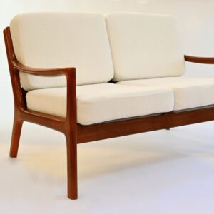 Canapé Ole WANSCHER, (tissu Leon de VANO)(sold)