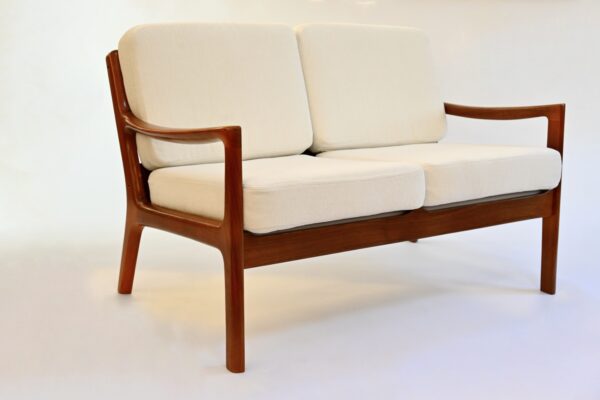 Canapé Ole WANSCHER, (tissu Leon de VANO)(sold)