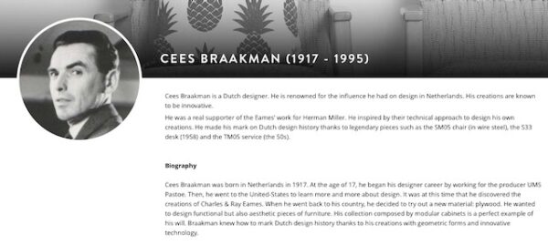 Bureau cees braakman EB 02. (sold) – Image 7