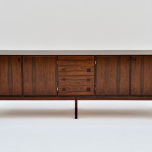 Enfilade Johannes Andersen palissandre de Rio scandinavie 1950