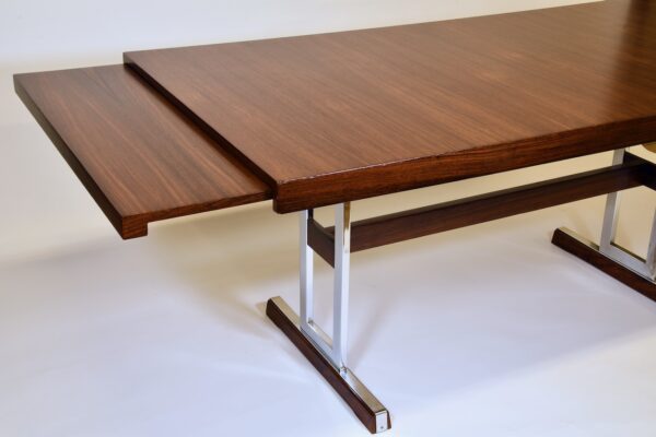 Table de salle a manger en palissandre (sold) – Image 2