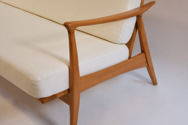 Canapé bois clair (sold) – Image 3