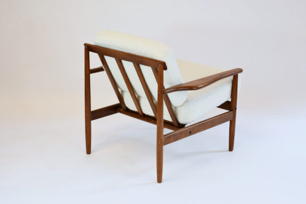 Paire de fauteuil en teck (sold) – Image 2