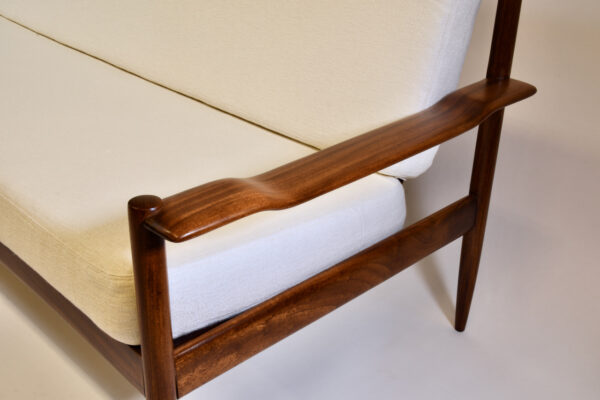 Canapé scandinave vintage en teck