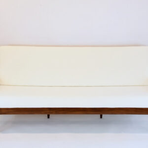 Canapé scandinave vintage en teck