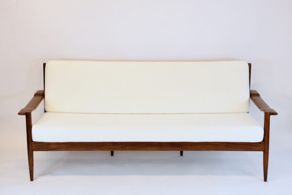 Canapé scandinave vintage en teck