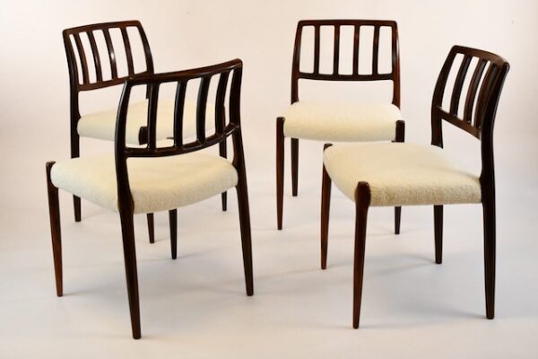 Chaises 6* Neils Otto Moller model 8.  (sold) – Image 3