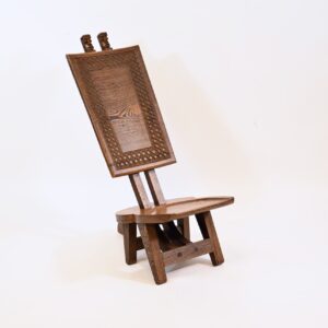 Chaise Africaine en bois de Wengé