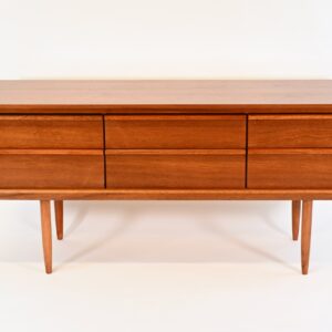 Dressoir à 6 tiroirs G plan vintage en teck