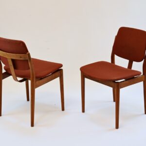 Chaises Arne Vodder teck (sold)