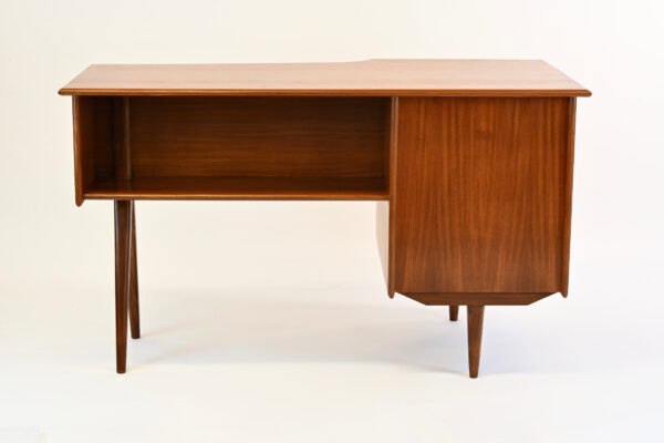 Bureau Boomerang en teck (sold) – Image 6