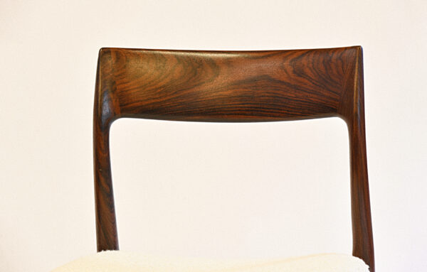 Chaise Niels Moller en (Palissandre) model 77(sold) – Image 4