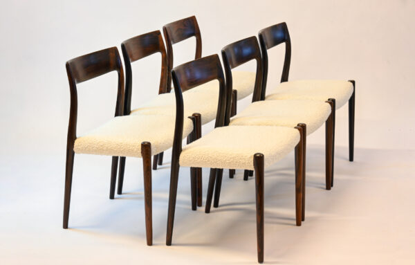 Chaise Niels Moller en (Palissandre) model 77(sold) – Image 2