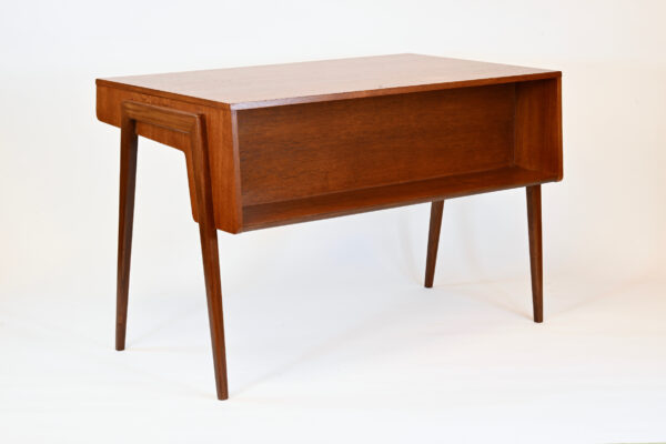 Bureau en teck 1960s deux tiroirs (sold) – Image 3