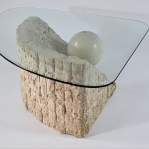Mactan Stone Coffee Table by Magnussen Ponte, 1980s