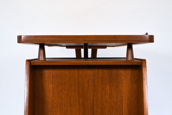 Bureau en teck Louis van-Teeffelen édition Webé 1960 – Image 9