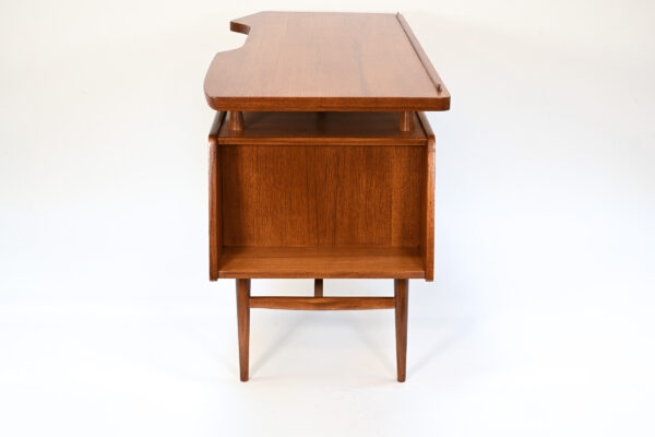 Bureau en teck Louis van-Teeffelen édition Webé 1960 – Image 8