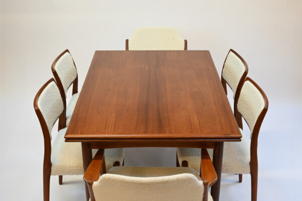 Table vintage en teck mad in Danemark  1960 (sold) – Image 7