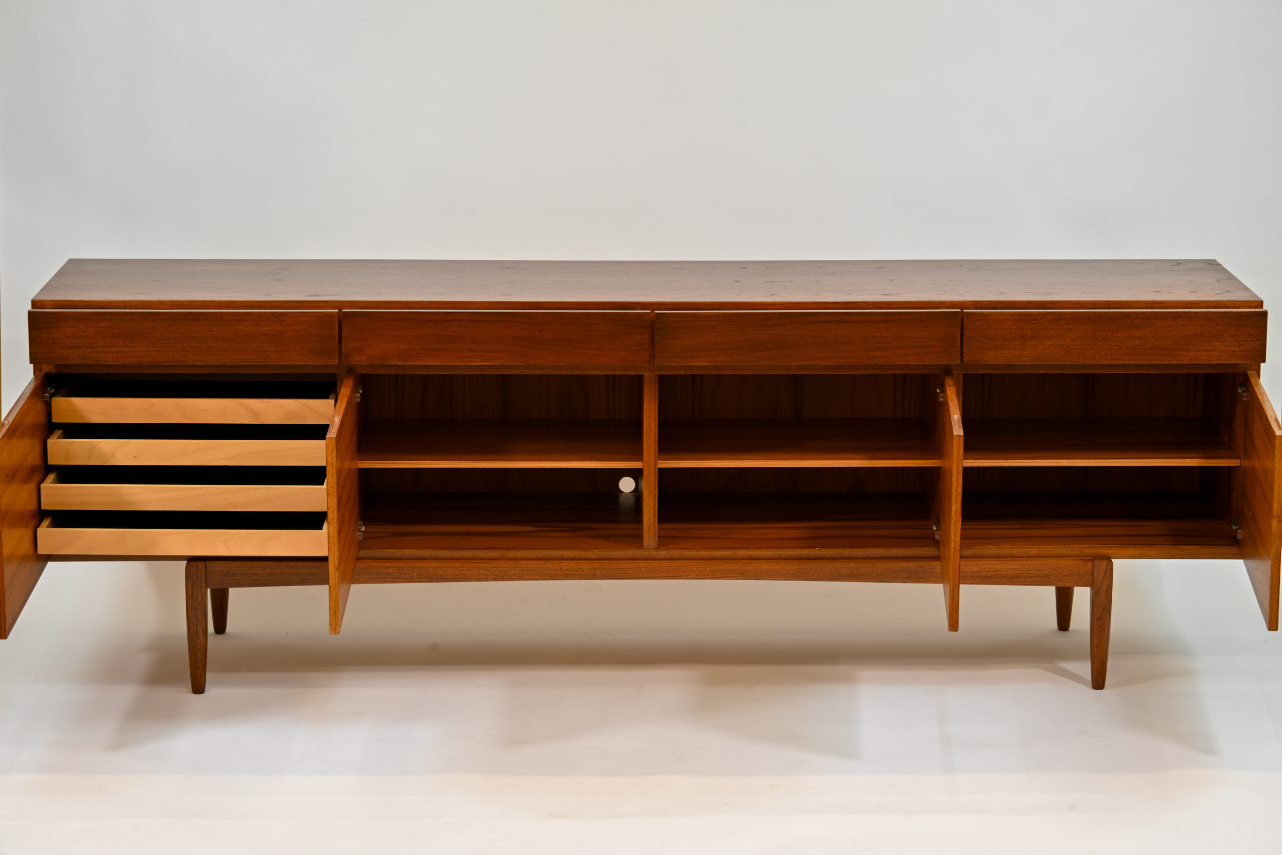Enfilade Moderniste FA-66 par Ib Kofod Larsen, 1960s en teck – Image 5