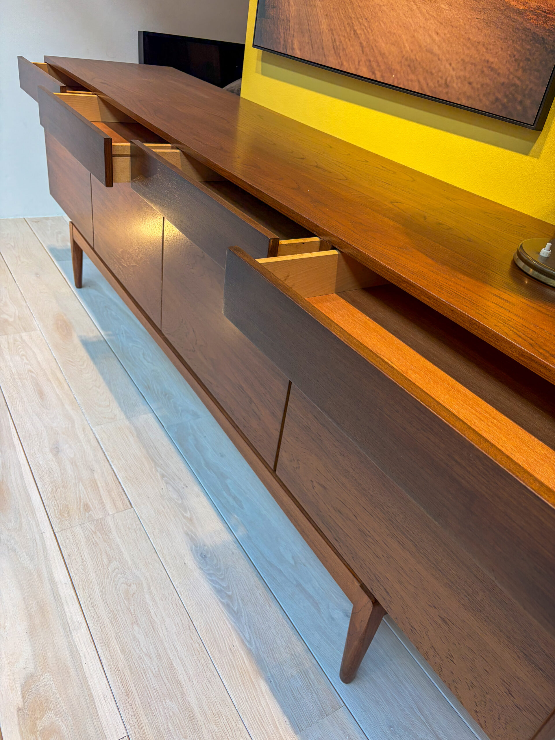Enfilade Moderniste FA-66 par Ib Kofod Larsen, 1960s en teck – Image 6