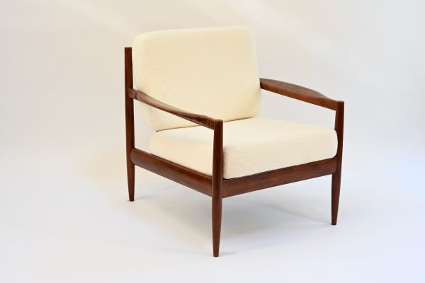 Fauteuil en bois de rose vintage