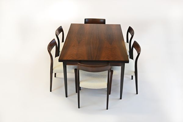 Table Niels Moller en (Palissandre)